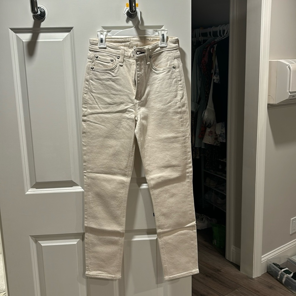 Rag and bone high rise ankle cigarette